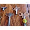 Image 3 : 7 Unique ket wind keys - for clocks & key wind toys etc