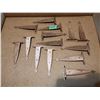 Image 1 : 14 older copper hinges 6.5"