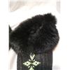 Image 3 : Black beaded moccasins, size 5/6 ladies