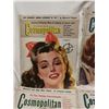 Image 3 : Four war time Cosmopolitan magazines, rare
