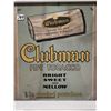 Image 2 : 12" X 14" Original antique Clubman tobacco cardboard sign