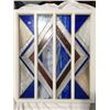 Image 2 : Wooden frame stained glass window, beautiful colors