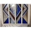 Image 3 : Wooden frame stained glass window, beautiful colors