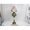 Image 1 : 1890's Banquet Lamp with Shade 29 inches to the Top of Shade