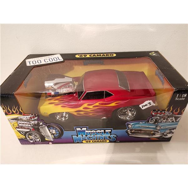 69 Camaro muscle machines 1:18 scale