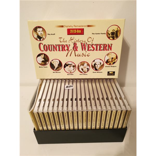 The history of Country & Western 20 CDs and booklet