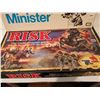 Image 3 : RISK and Cabinet Minister board games