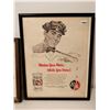 Image 2 : 2 Vintage paper B.A. Advertising 9 X 11 1957 11.5" X 14.5" 1953