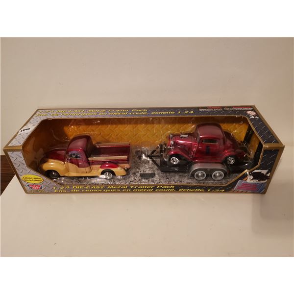 1:24 scale Die Cast metal trailer pack