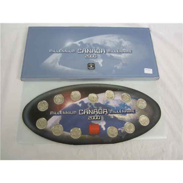 2000 Millennium Quarter Set