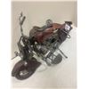 Image 3 : Tin motorcycle - 14"L 8"H metal décor