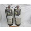 Image 1 : 2 Empty Fire Extinguishers