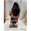 Image 2 : Native American doll in traditional dress 27" tall