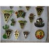 Image 3 : LIONS CLUB PINS - LOT of 18 PINS - Many Very Large