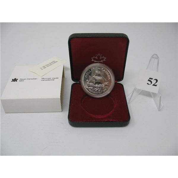 1979 CANADIAN CASED SILVER DOLLAR - GRIFFON