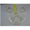 Image 3 : LOT OF 3 LITTLE PRINCESS GLASBAKE DISHES - CHILDREN CAKE MOLD or JELLO MOLD