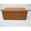 Image 1 : CEDER CHEST (8 3/4" by 5" by 3 1/2") with COSTUME JEWELLRY