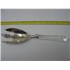 Image 3 : INTERNATIONAL SILVER COMPANY SALAD SERVING FORK in CASE - GLASS HANDLE