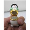 Image 4 : LOT of 3 - TRINKET ORNAMENTS - CHRISTMAS TREE - SNOWMAN - CHRISTMAS BALL