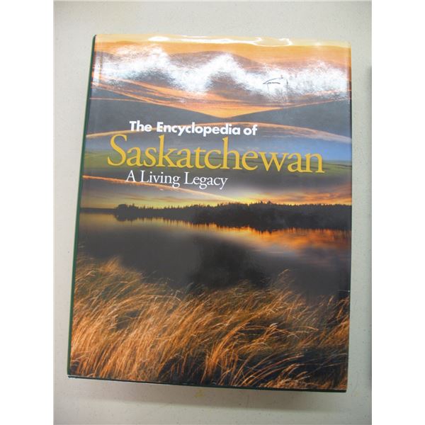 LOT of 2 BOOKS - ENCYCLOPEDIA of SASKATCHEWAN & SASKATCHEWAN MAGAZINE