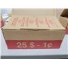Image 2 : 50 rolls of assorted pennies in mint box