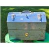 Image 1 : Beech fold out metal toolbox.