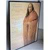 Image 1 : Native American 10 commandments framed poster.