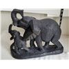 Image 3 : African elephant mother & calf statue.