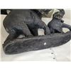 Image 5 : African elephant mother & calf statue.