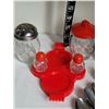 Image 3 : Vintage condiment group.
