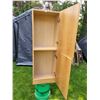 Image 1 : 2 door cabinet. 45 1/2H X 15 3/4W X 13 deep.