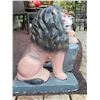 Image 3 : Cement Lions. 20” tall.