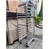 Image 2 : Stainless steel rolling shelf. 15 rack.