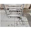 Image 4 : Stainless steel rolling shelf. 15 rack.