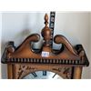 Image 4 : Vintage Glory  wood clock. Working. Replaced with quarts movement, battery included.