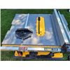 Image 2 : Dewalt table saw & stand, fence, miter gage, carbide blade, complete and working.