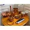 Image 1 : Copper Cups, Serving Dishes & Candle Holders