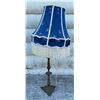 Image 1 : Vintage Lamp with Blue Shade - Working