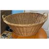 Image 1 : Large Wicker Basket - 28” x 20.5”