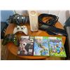 Image 2 : Xbox 360 System, not tested,  with 2 Games - UFC Trainer, Create with disc, Minecraft only case no d