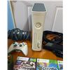 Image 3 : Xbox 360 System, not tested,  with 2 Games - UFC Trainer, Create with disc, Minecraft only case no d