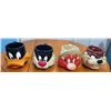 Image 1 : 4 Looney Tunes Mugs - Daffy Duck, Sylvester, Tasmanian Devil, Yosemite Sam