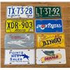 Image 1 : 1966, 1971, 1981, Bingo & Other Alberta License Plates x 8