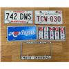 Image 1 : Manitoba, New Brunswick, Montreal, Bingo, Moto-Crossing License Plates x 5