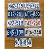 Image 1 : 1973, 1976,  1978, 1979, 1980 Trailer & Other Ontario License Plates x 9