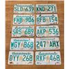 Image 1 : 1990, 1991, 1997, 1998 Saskatchewan License Plates x 10