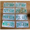 Image 1 : 2000, 2003, 2004, 2005 & Other Saskatchewan License Plates x 8