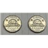 Image 1 : 1961 Canadian Five Cent Silver Coins x 2317.