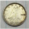 Image 1 : 1943 Canadian Ten Cent Silver Coin