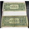 Image 2 : 1974 & 1981 United States One Dollar Bills $1 x 2